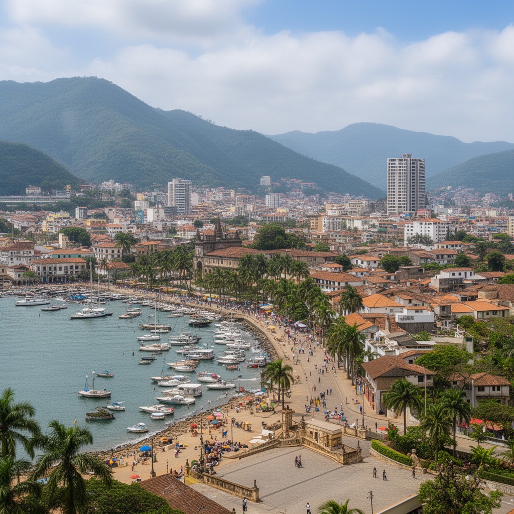 AI-generated illustration of Santa Marta
