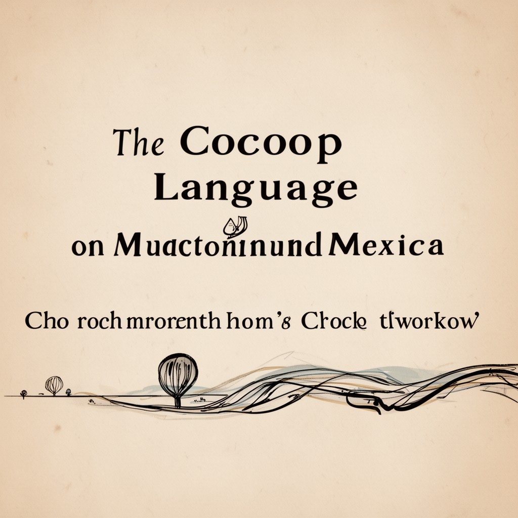 AI-generated illustration of Cocopah language