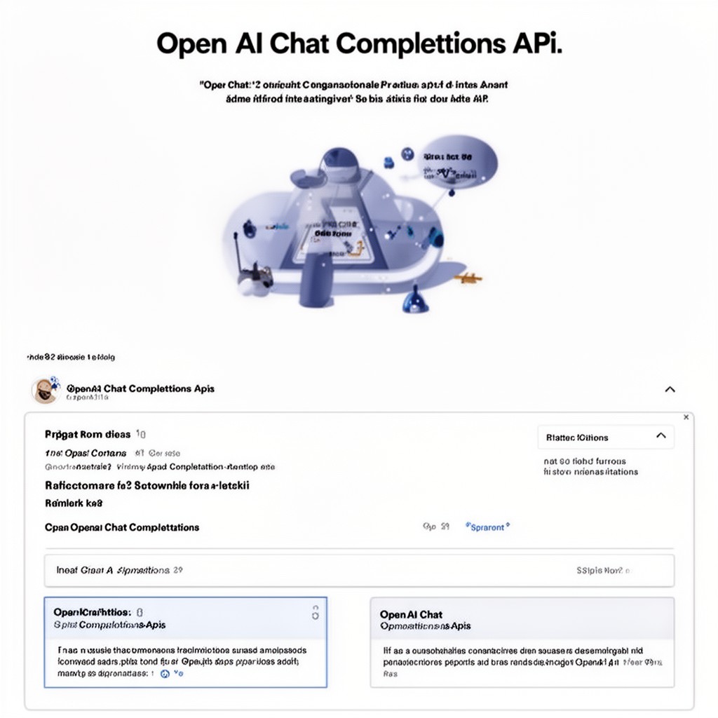 AI-generated illustration of OpenAI Chat Completions API
