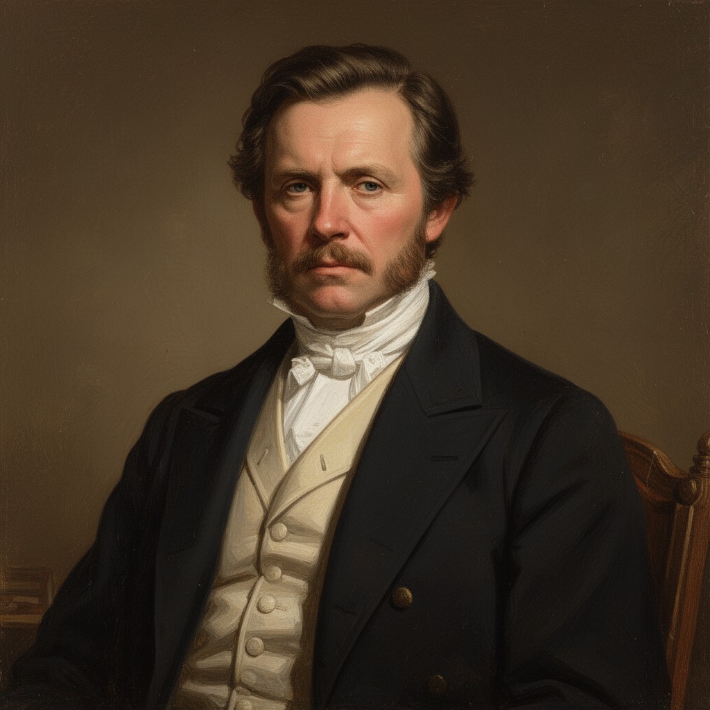 AI-generated illustration of Joseph Lane