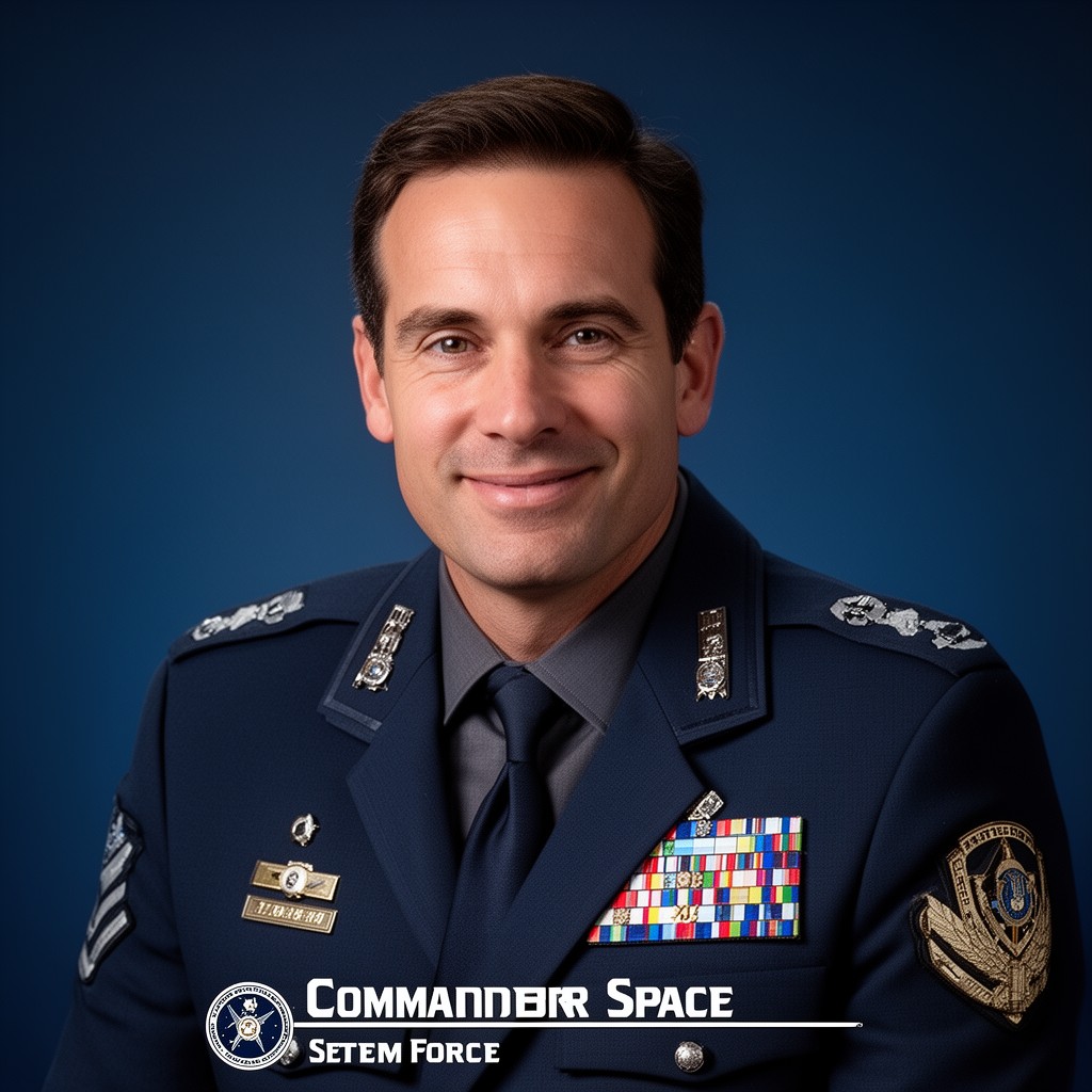 AI-generated illustration of Commander, Space Systems Command