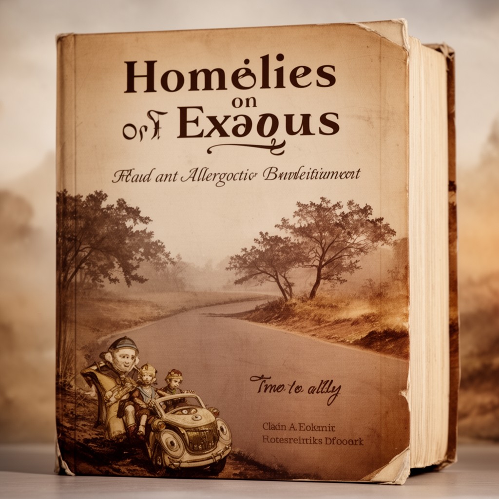 AI-generated illustration of Homilies on Exodus