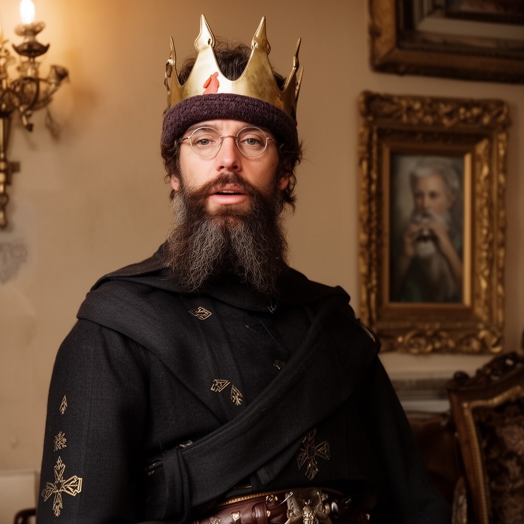 AI-generated illustration of King of Hungary