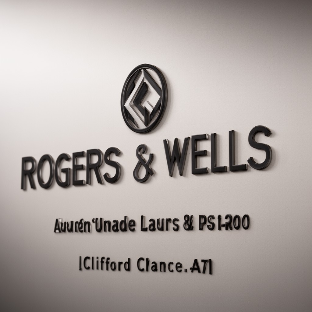 AI-generated illustration of Rogers & Wells