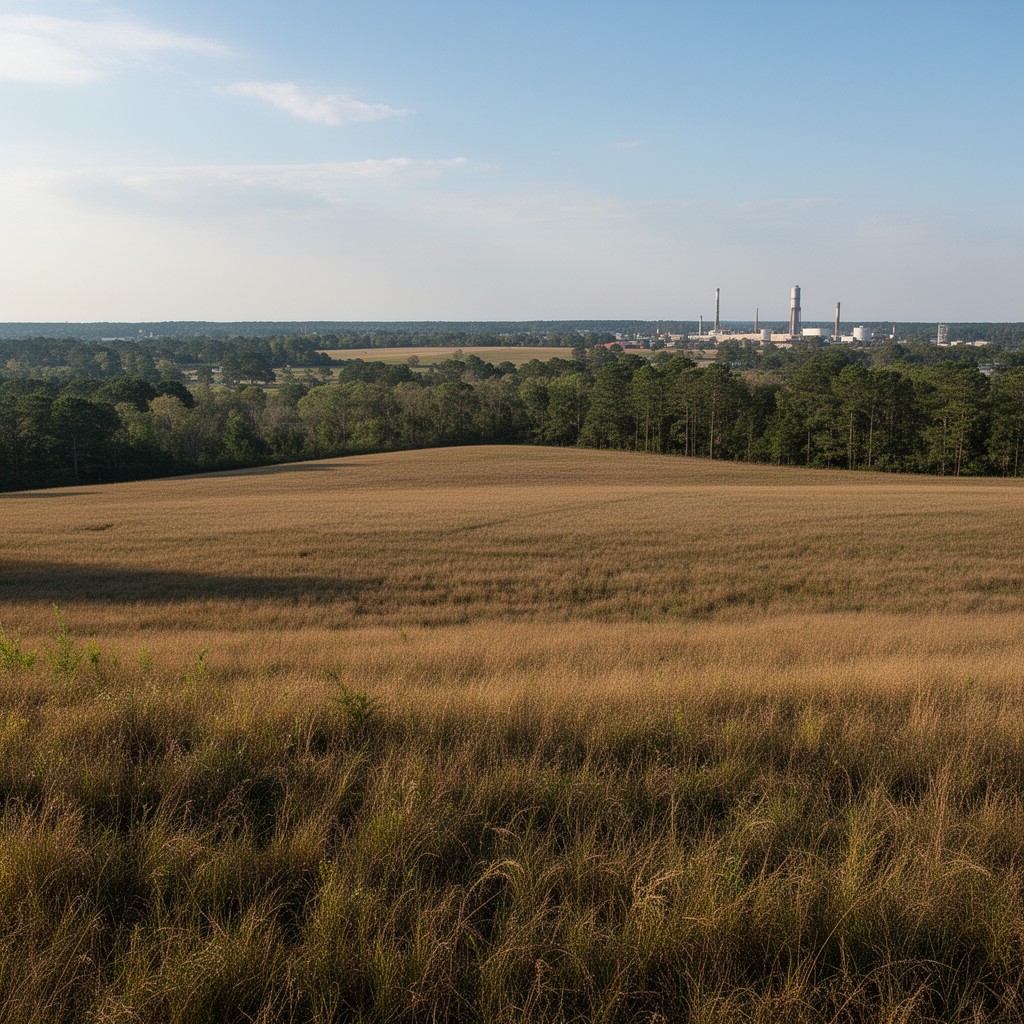 AI-generated illustration of Barnwell County, South Carolina