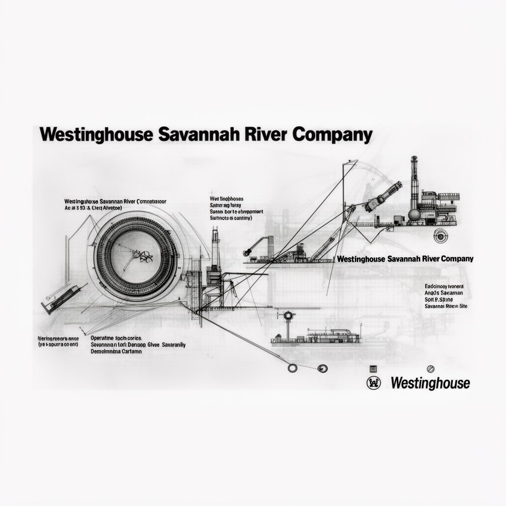 AI-generated illustration of Westinghouse Savannah River Company