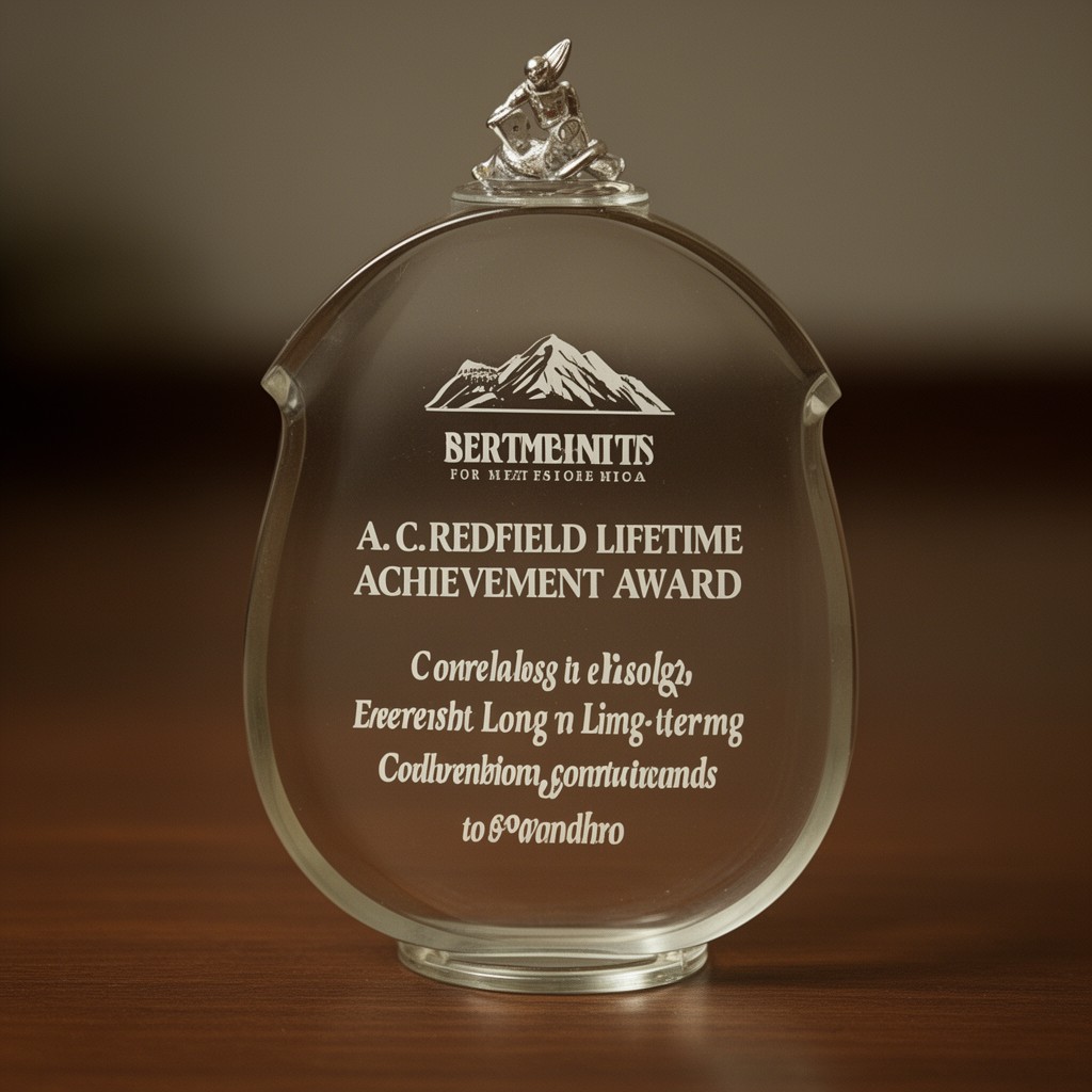 AI-generated illustration of A. C. Redfield Lifetime Achievement Award