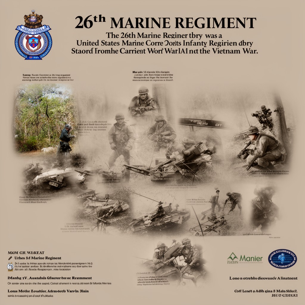 AI-generated illustration of 26th Marine Regiment