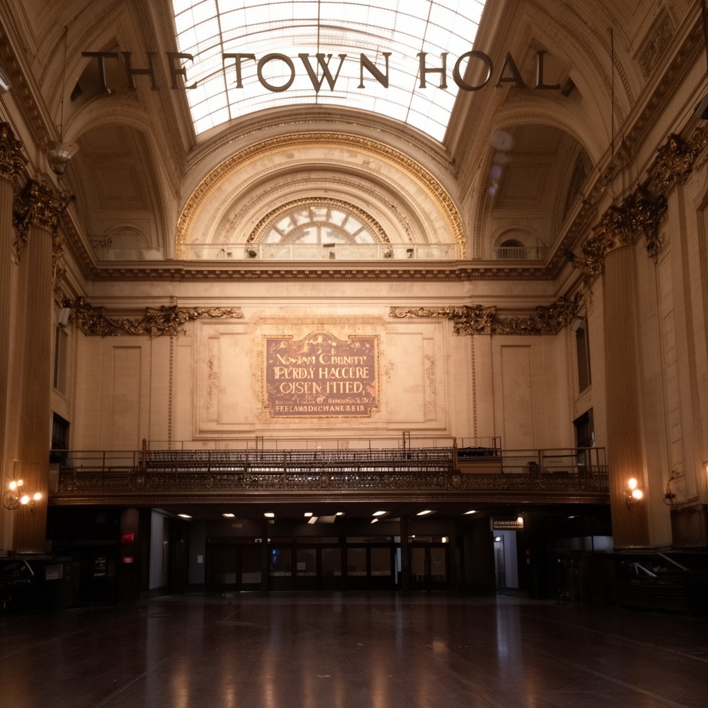 AI-generated illustration of The Town Hall