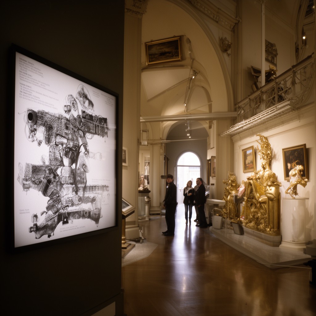 AI-generated illustration of Thomas Struth