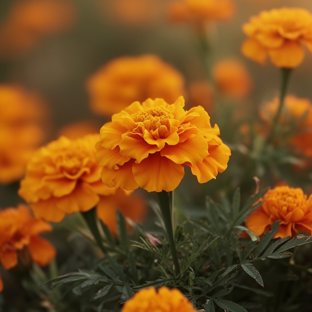 AI-generated illustration of Marigold