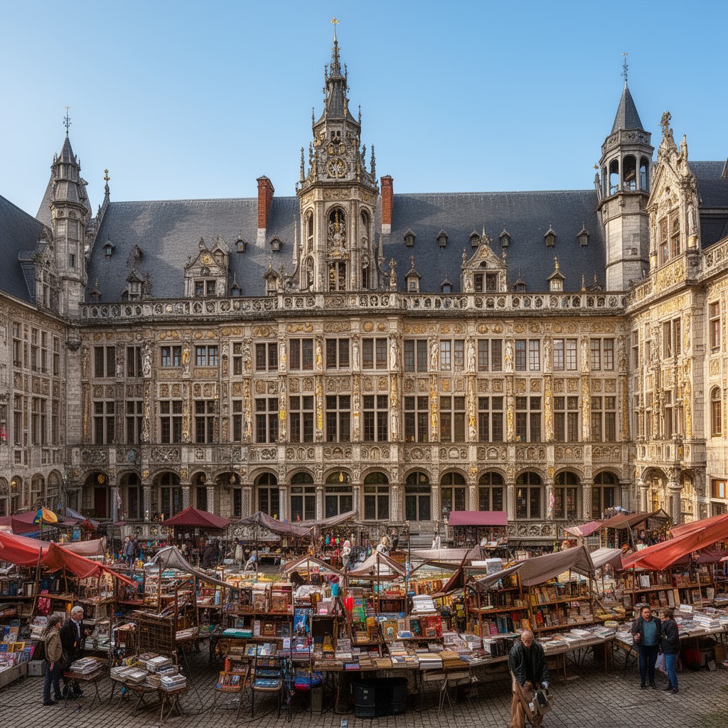 AI-generated illustration of Vieille Bourse