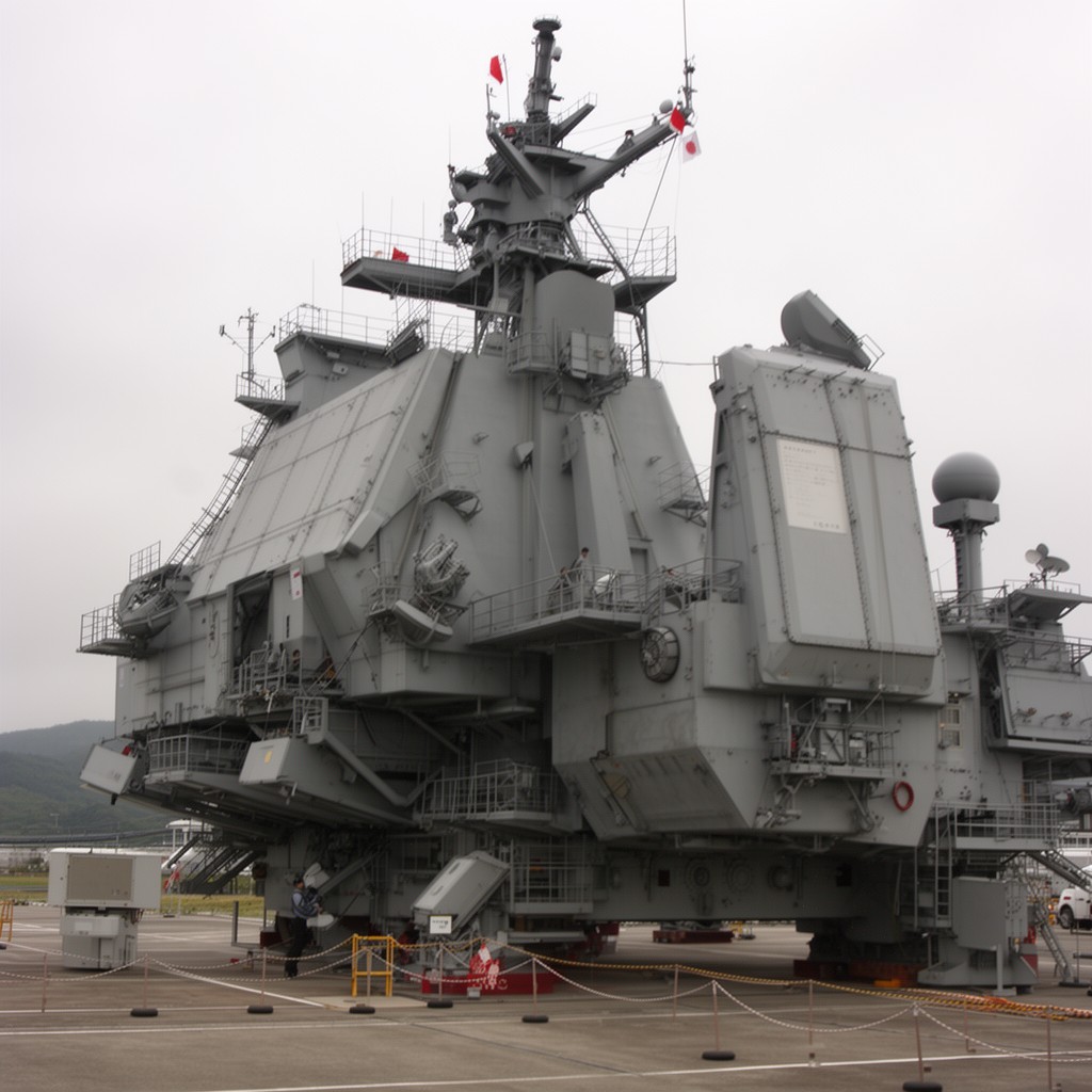 AI-generated illustration of Aegis Ashore (planned, later cancelled)