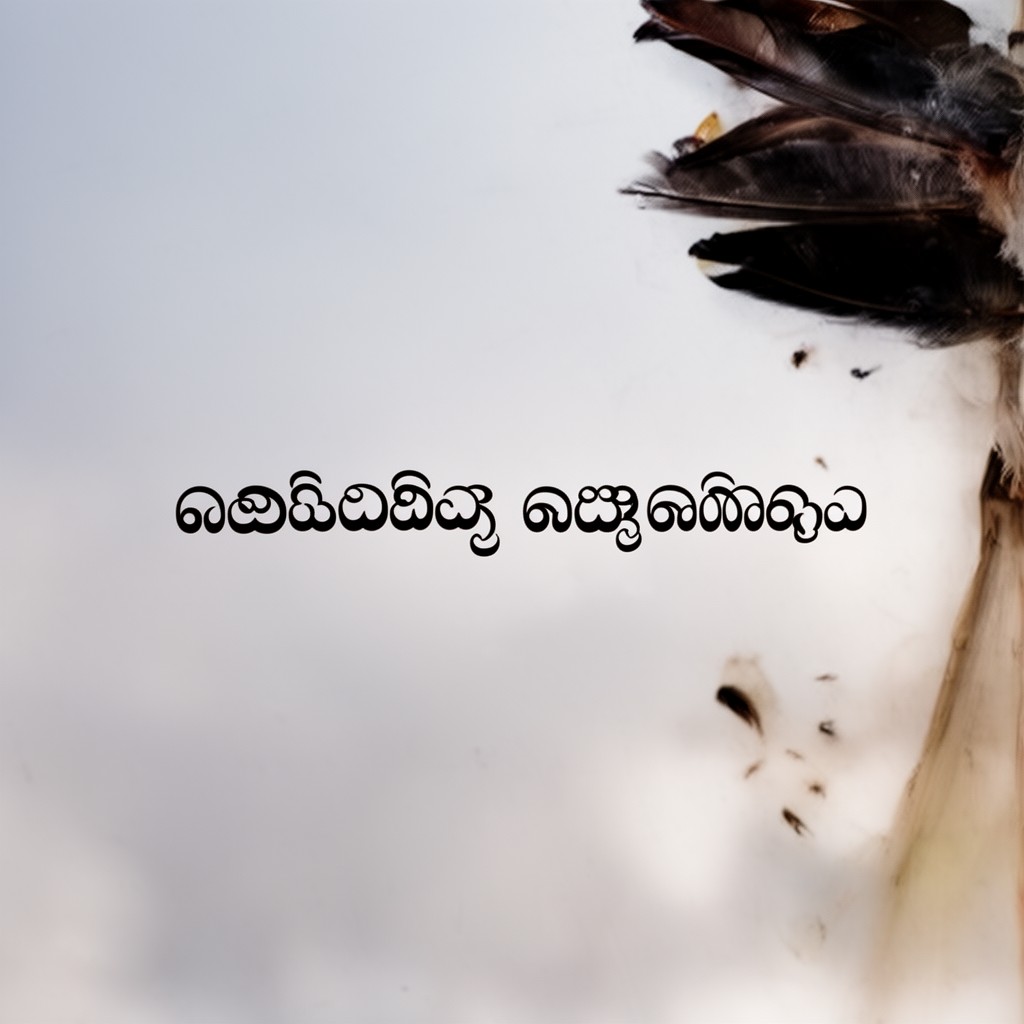 AI-generated illustration of Sinhala