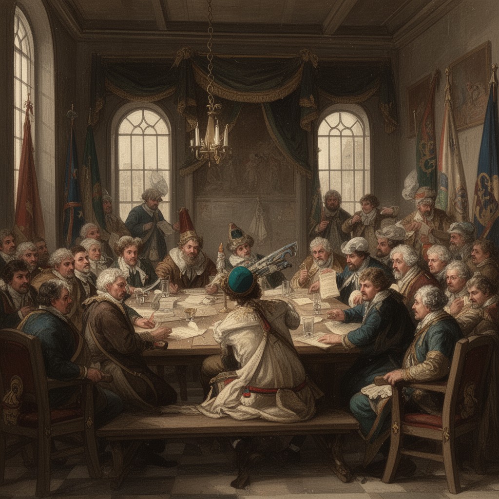 AI-generated illustration of Pacification of Ghent
