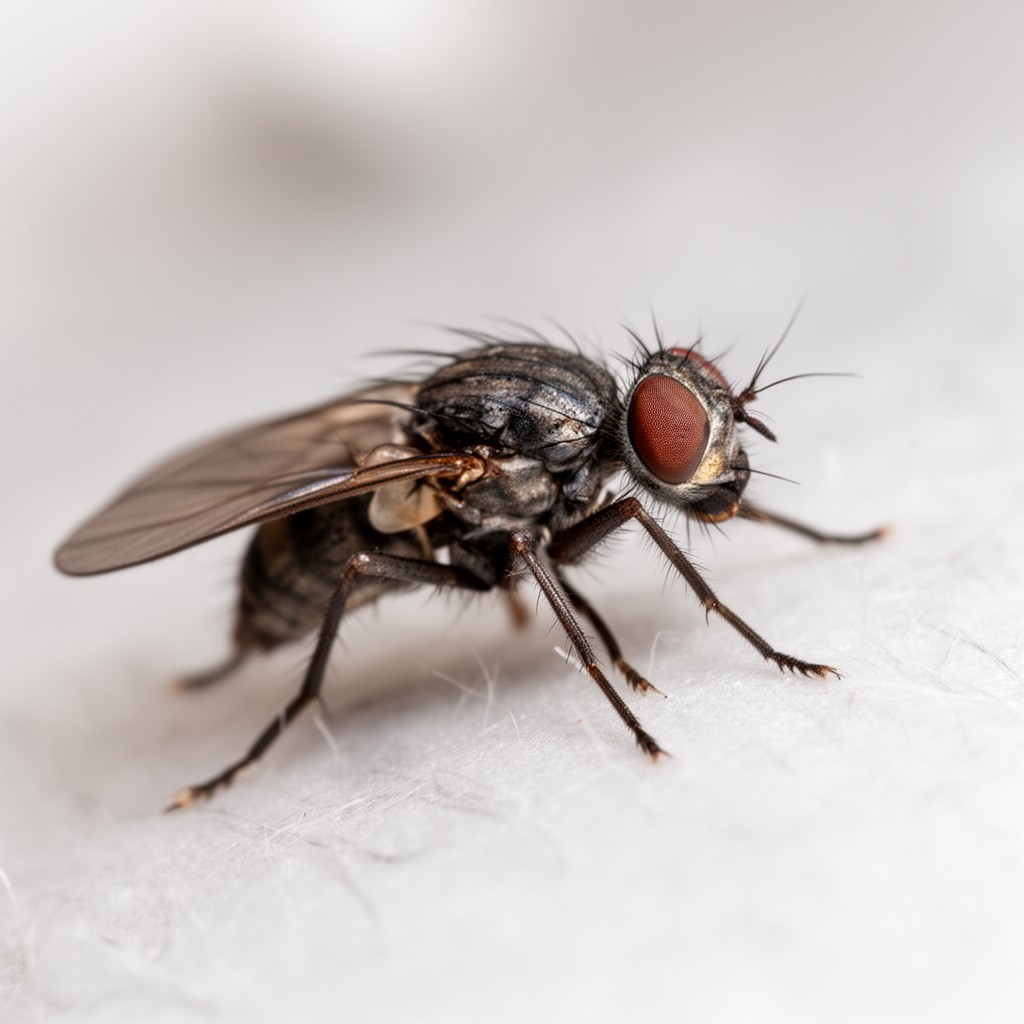 AI-generated illustration of Drosophila melanogaster