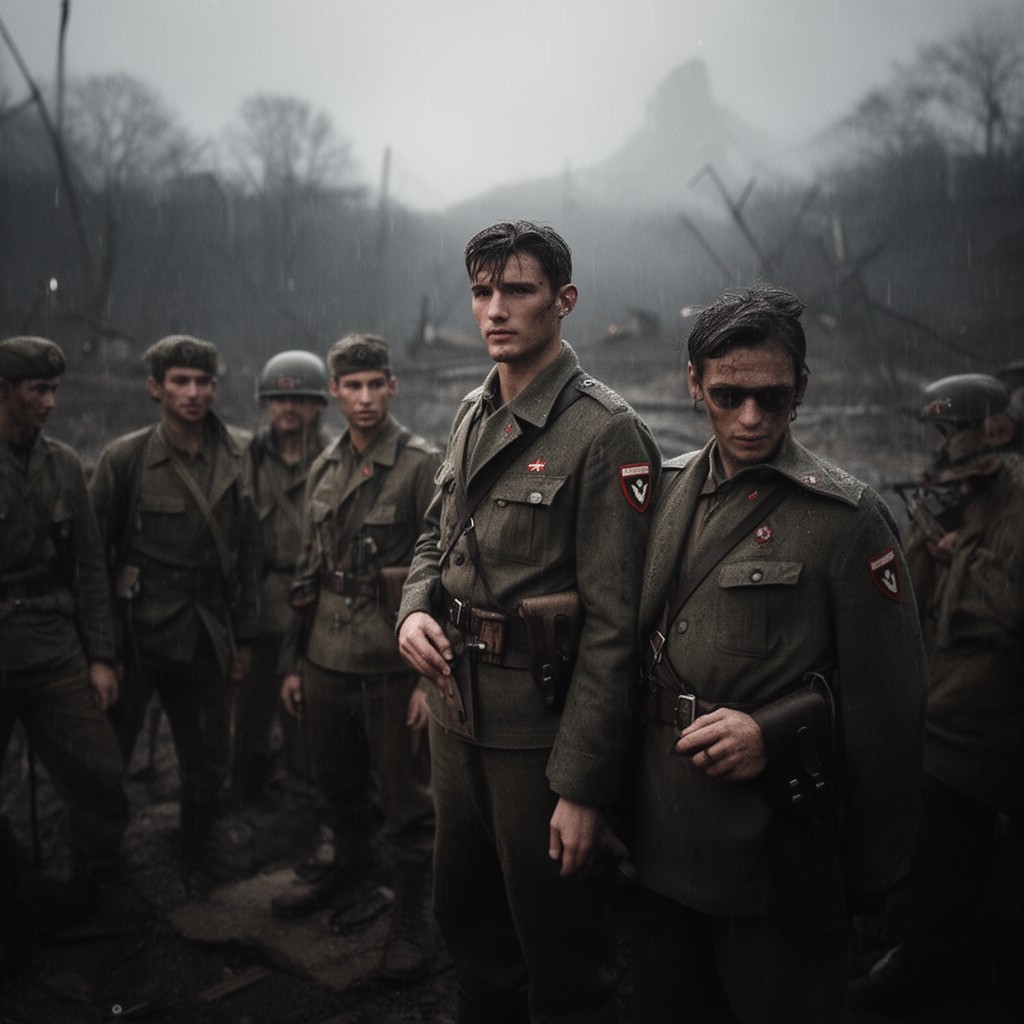 AI-generated illustration of Nil Military Unit