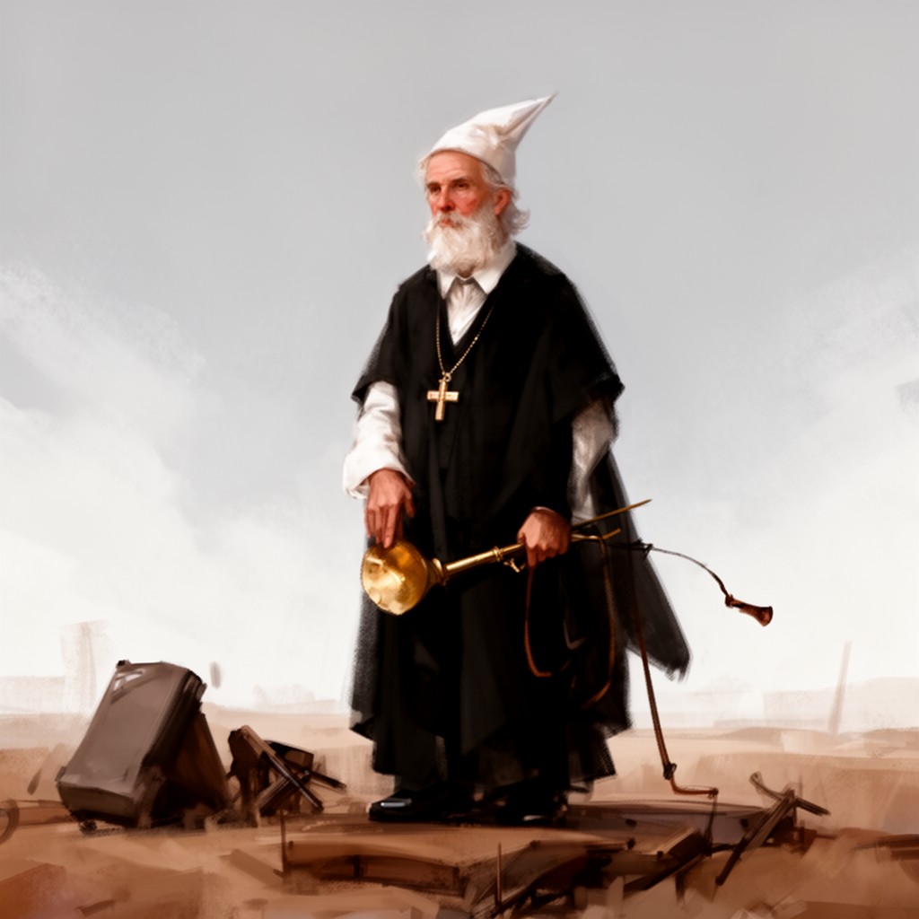 AI-generated illustration of Ignatian magis