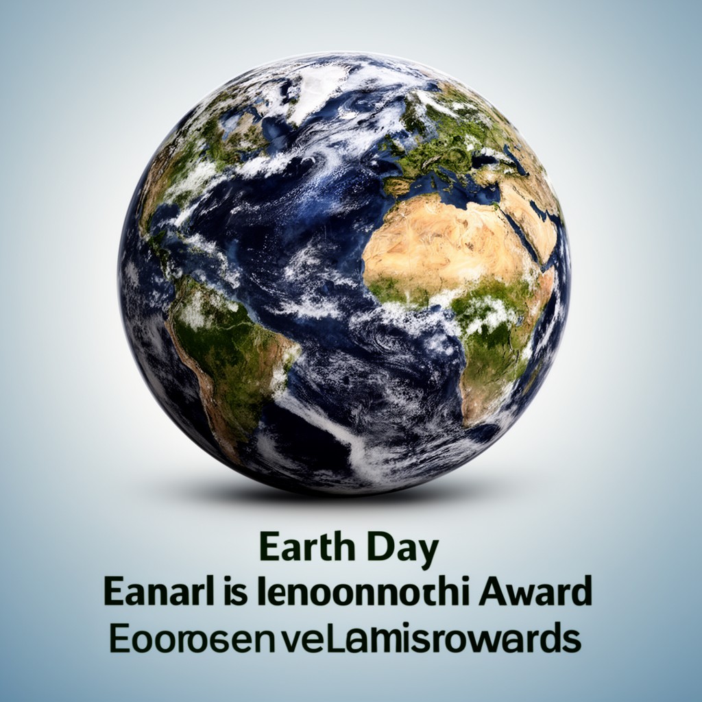 AI-generated illustration of Earth Day International Award