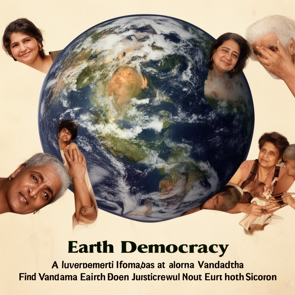 AI-generated illustration of Earth Democracy