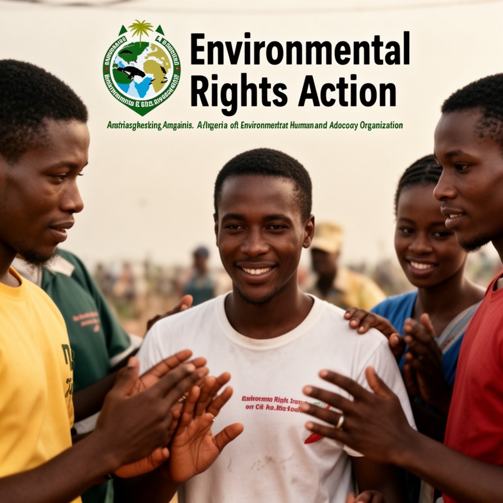 AI-generated illustration of Environmental Rights Action