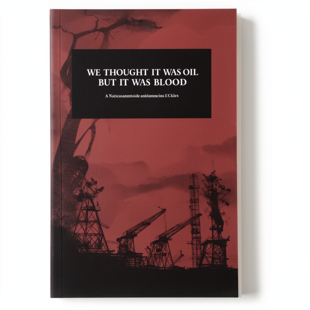 AI-generated illustration of We Thought It Was Oil But It Was Blood