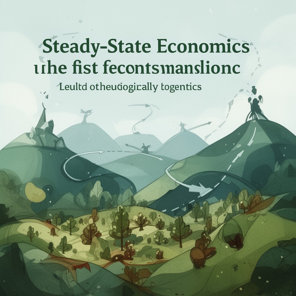 AI-generated illustration of Steady-State Economics