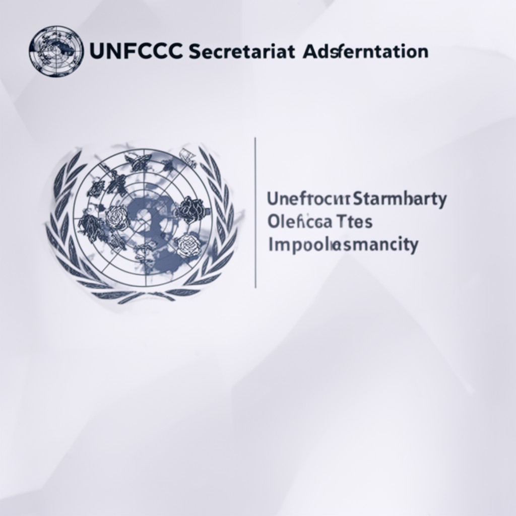 AI-generated illustration of UNFCCC Secretariat