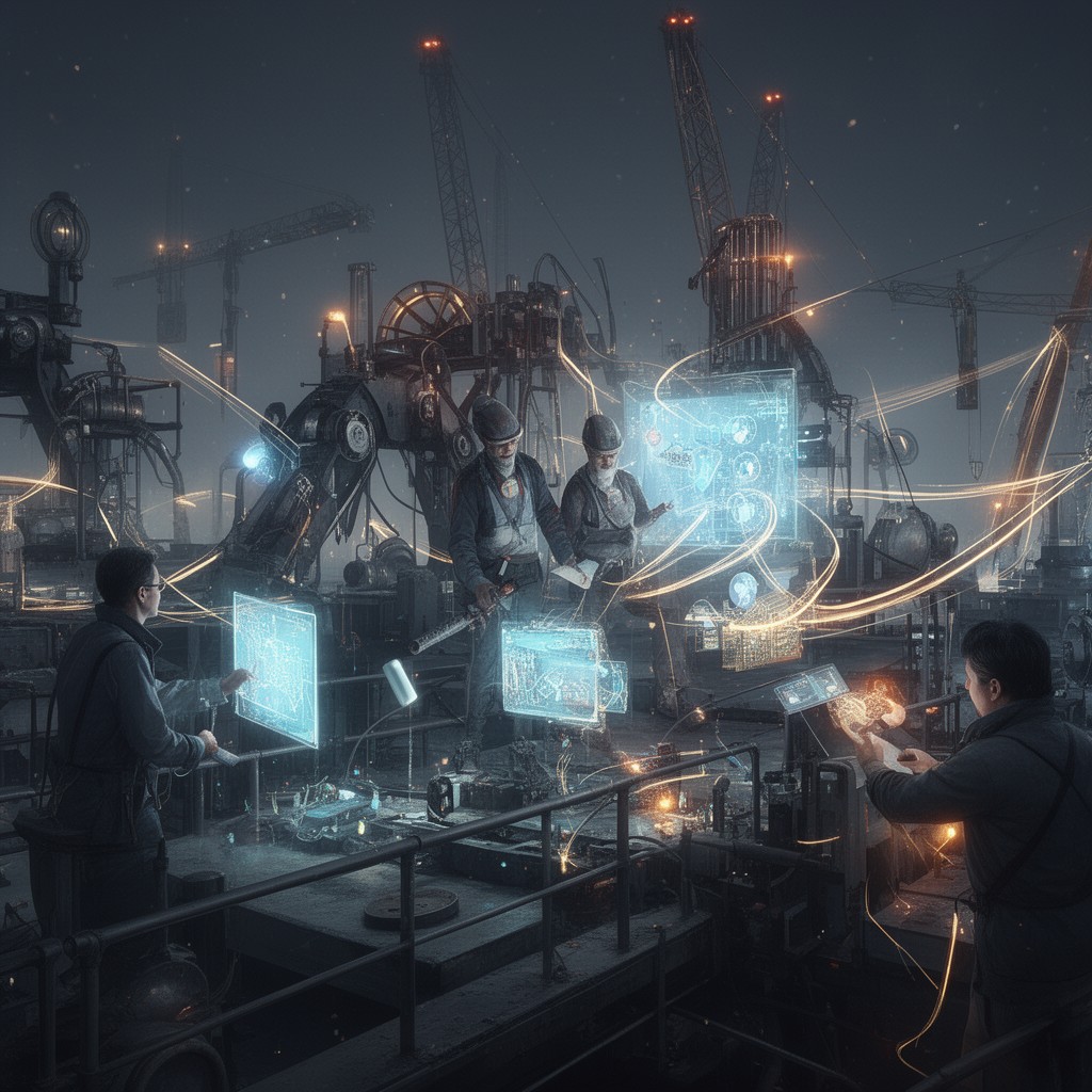 AI-generated illustration of Third Industrial Revolution