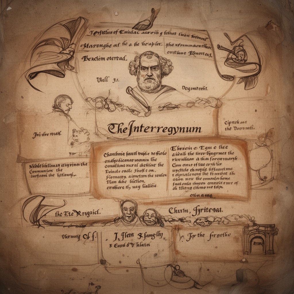AI-generated illustration of Interregnum