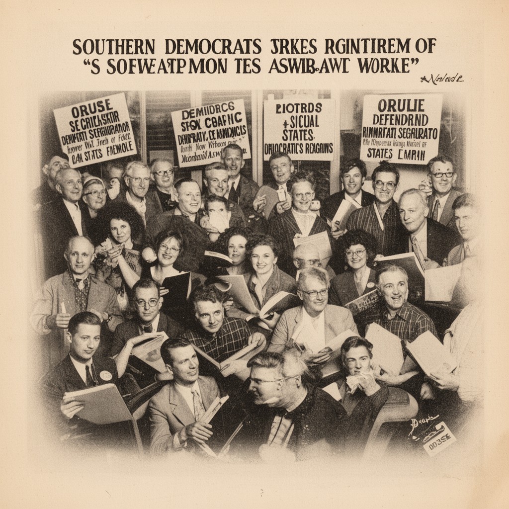AI-generated illustration of Southern Democrats