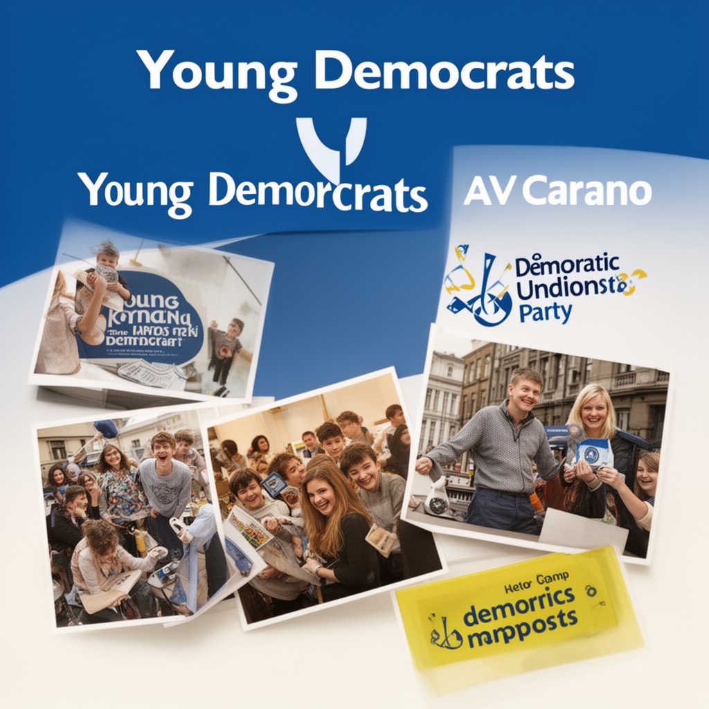 AI-generated illustration of Young Democrats
