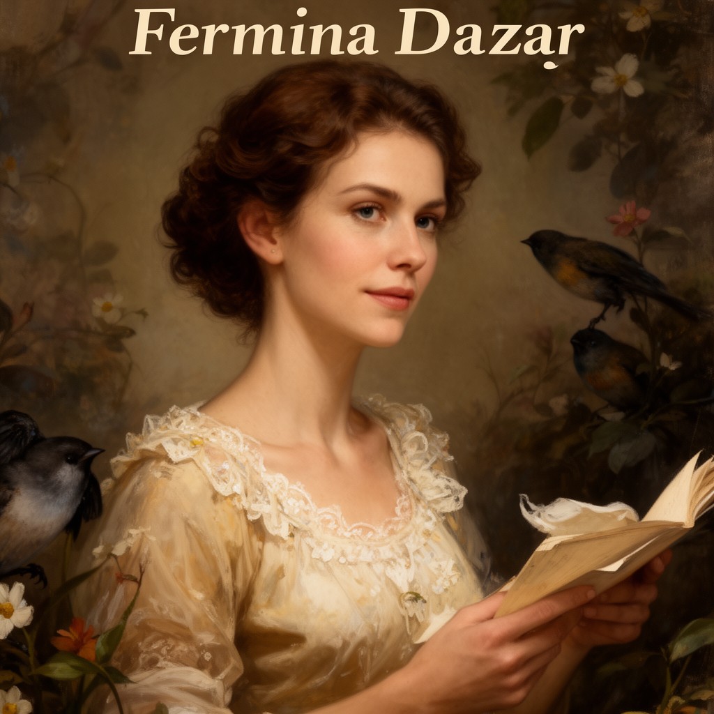 AI-generated illustration of Fermina Daza