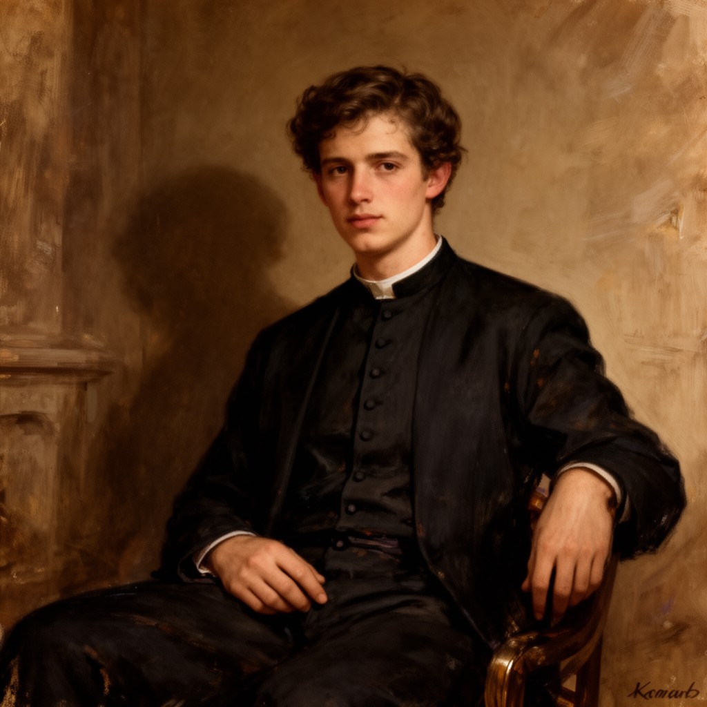 AI-generated illustration of Father Cayetano Delaura