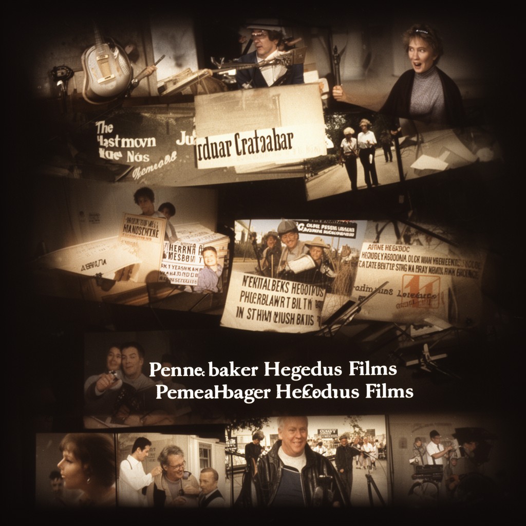 AI-generated illustration of Pennebaker Hegedus Films