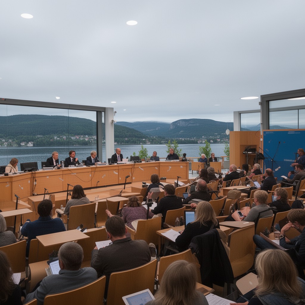 AI-generated illustration of Lillehammer Municipal Council