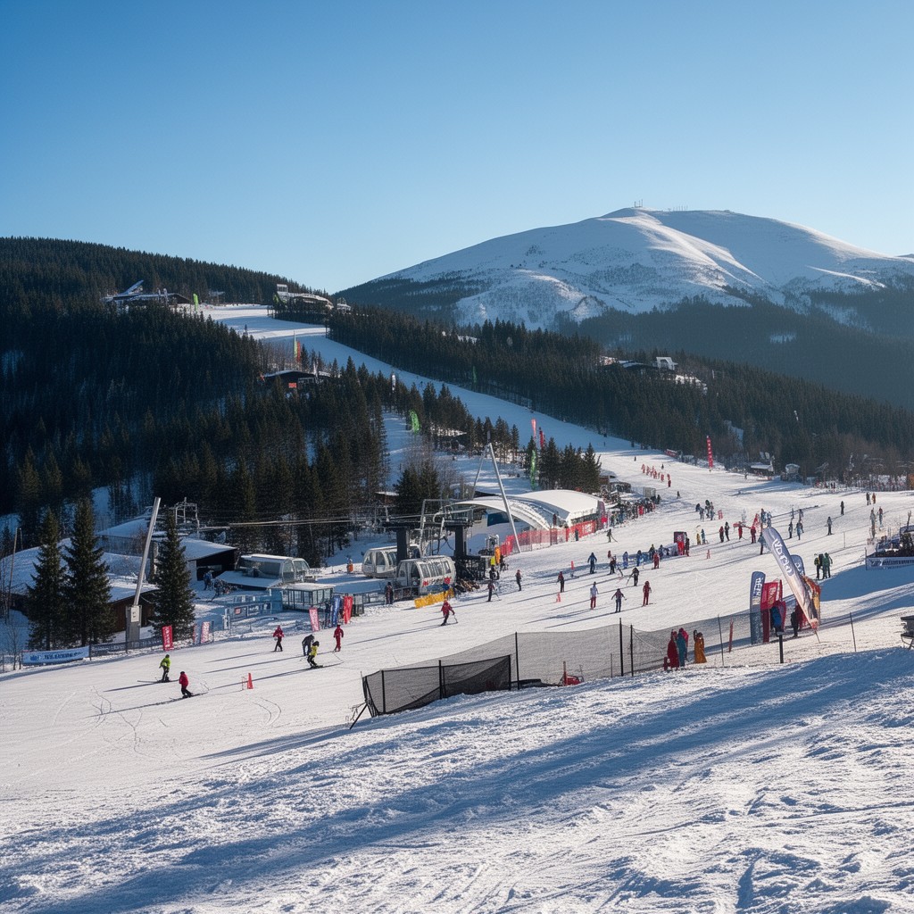 AI-generated illustration of Hafjell