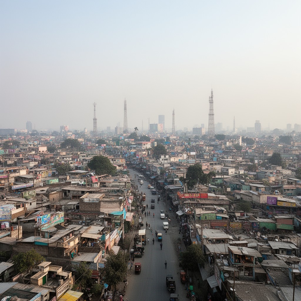 AI-generated illustration of Sialkot