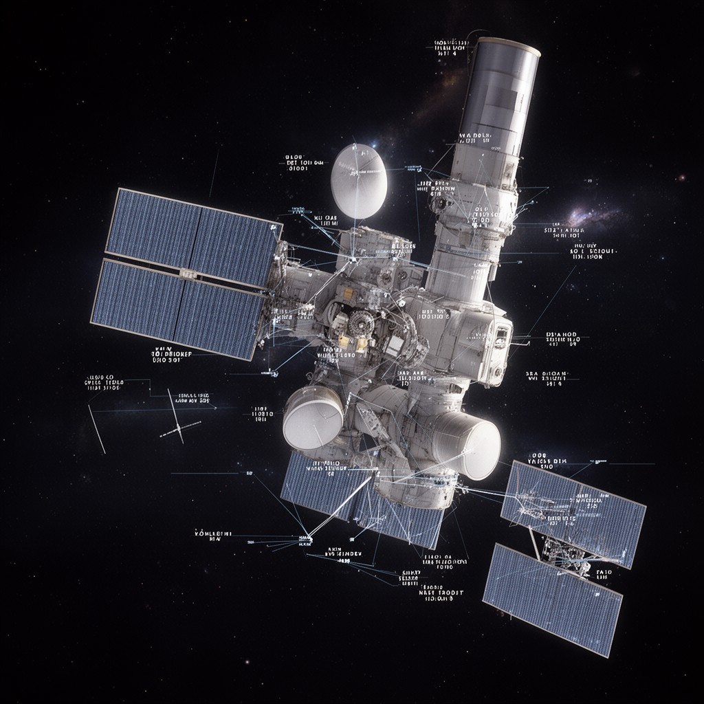 AI-generated illustration of Space Delta 4
