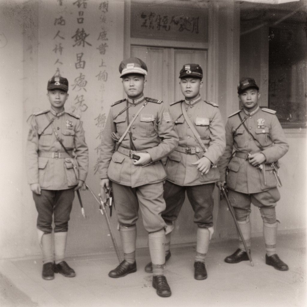 AI-generated illustration of Yunnan Army