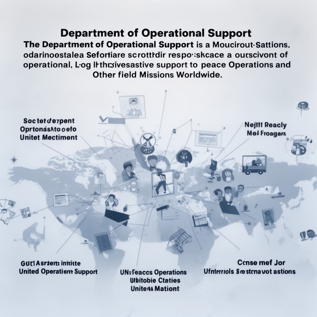 AI-generated illustration of Department of Operational Support