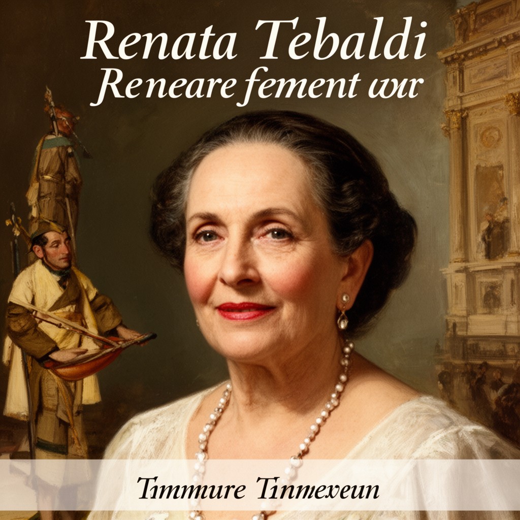 AI-generated illustration of Renata Tebaldi