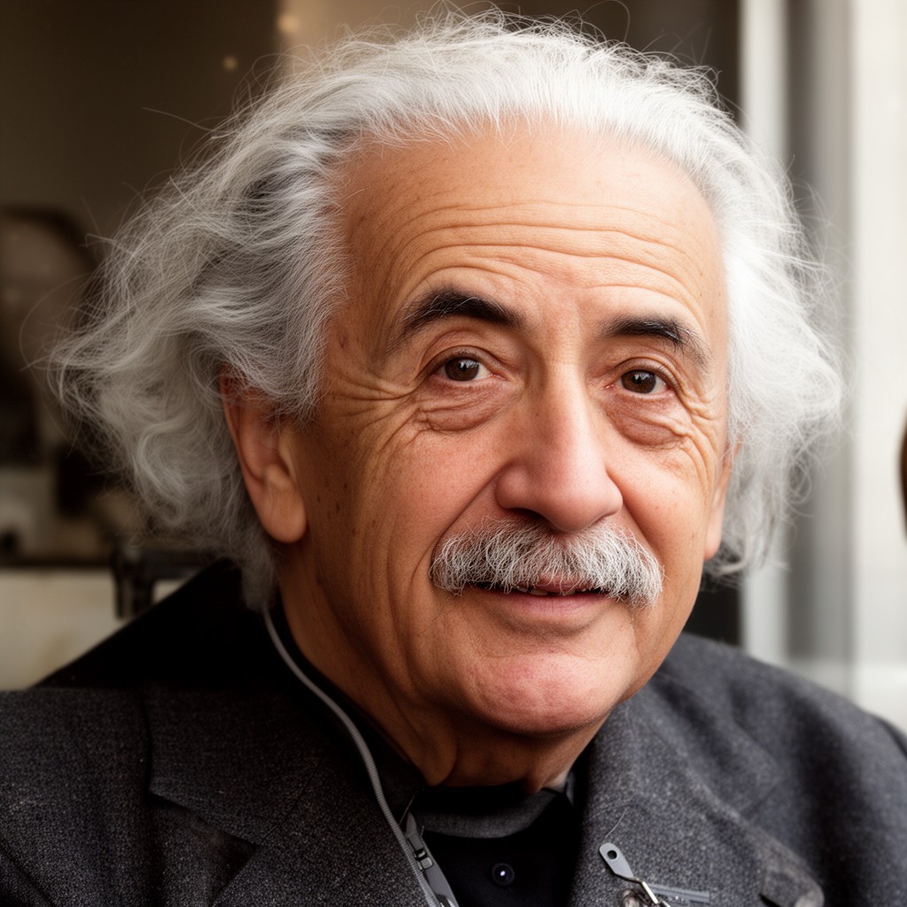 AI-generated illustration of Einstein