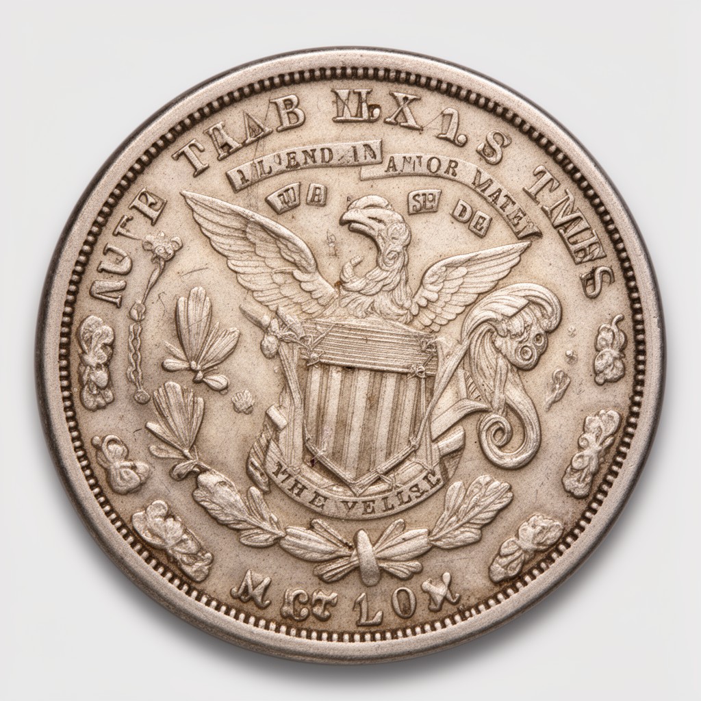 AI-generated illustration of Trade dollar