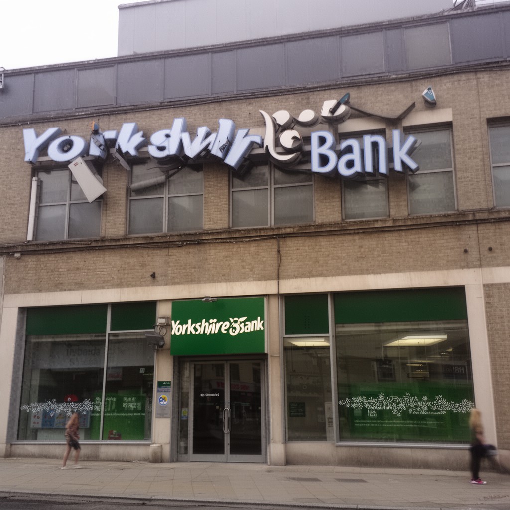 AI-generated illustration of Yorkshire Bank
