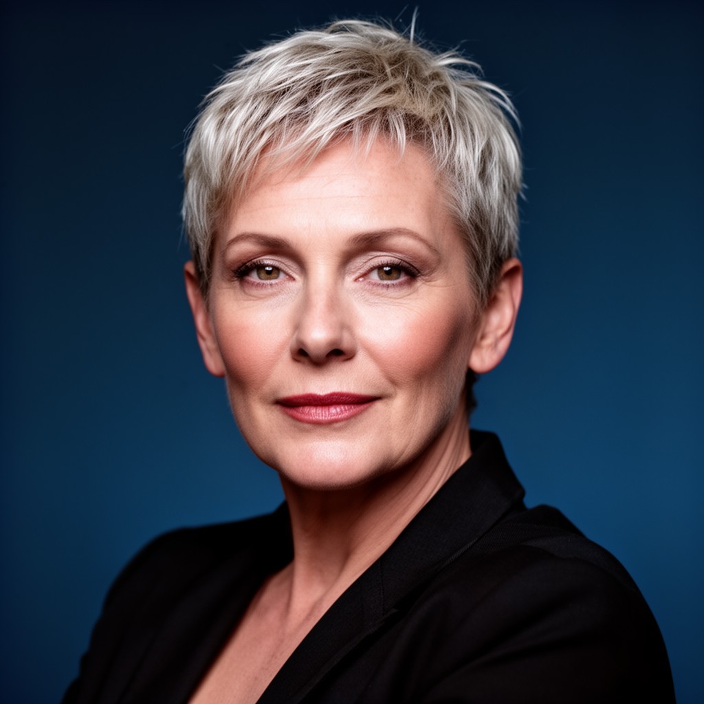 AI-generated illustration of Annie Lennox