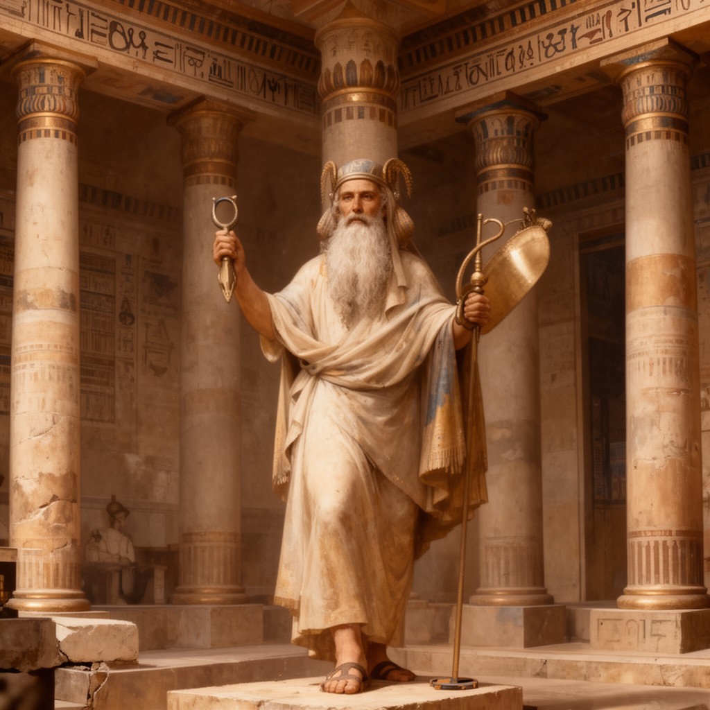 AI-generated illustration of Ptolemy II Philadelphus