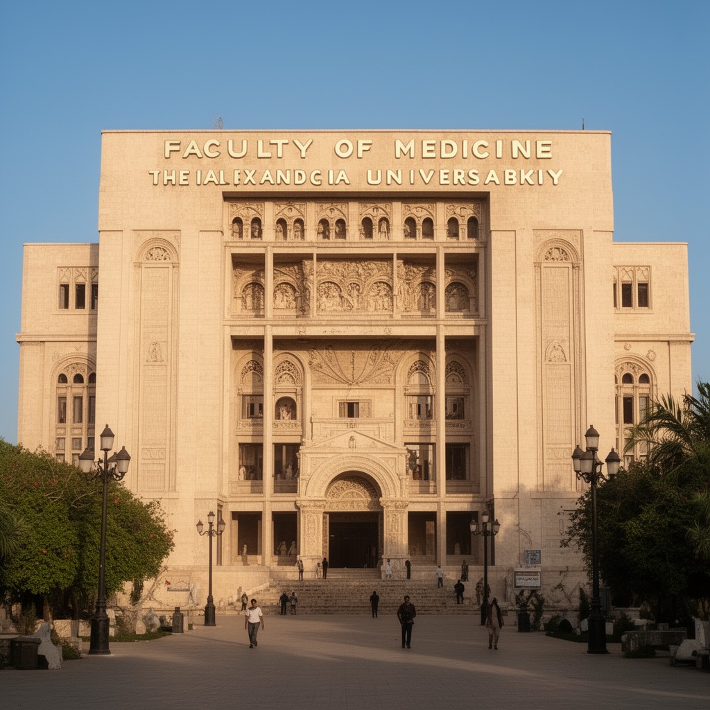 AI-generated illustration of Faculty of Medicine