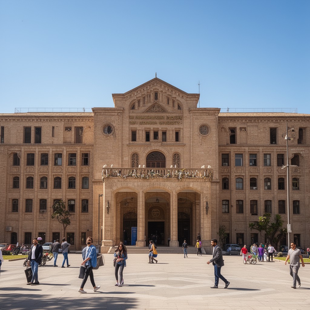 AI-generated illustration of Faculty of Law