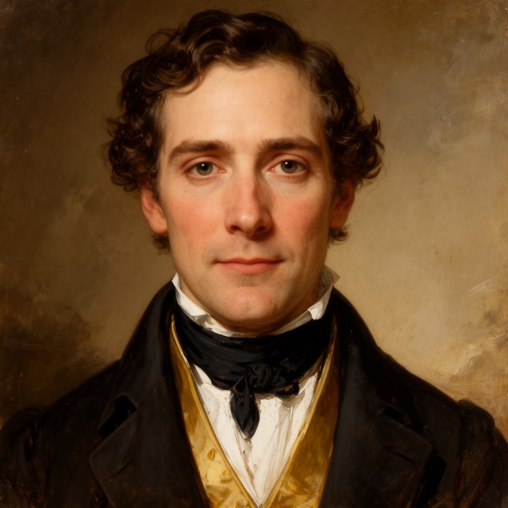 AI-generated illustration of Andrew Kirkpatrick